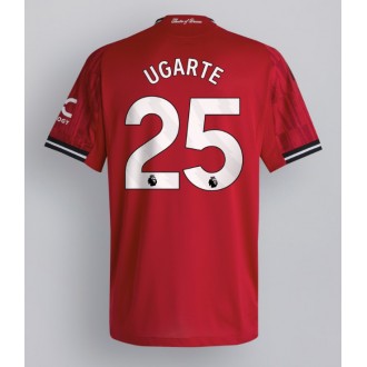 Manchester United Manuel Ugarte #25 Hemmakläder 2025-26 Kortärmad Manchester United Manuel Ugarte #25 Hemmakläder 2025-26 Kortärmad